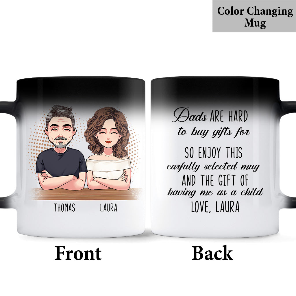 Geschenk für Väter – Personalisierte Vatertasse
