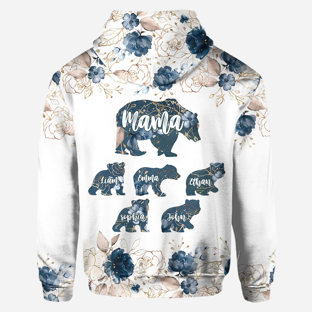 Magische Welt – Personalisierter Mutter-Hoodie und Leggings