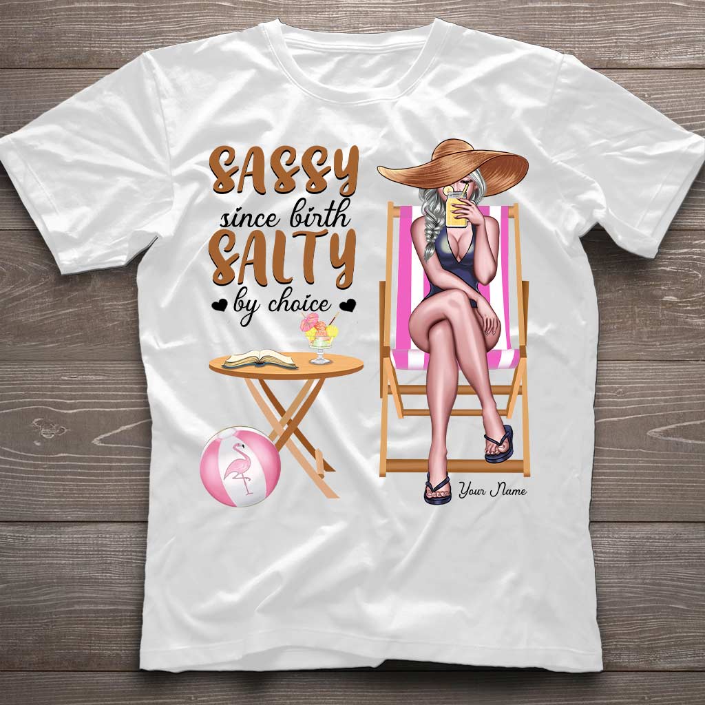 Strandliebhaberin – Personalisiertes T-Shirt und Hoodie für Meeresfans