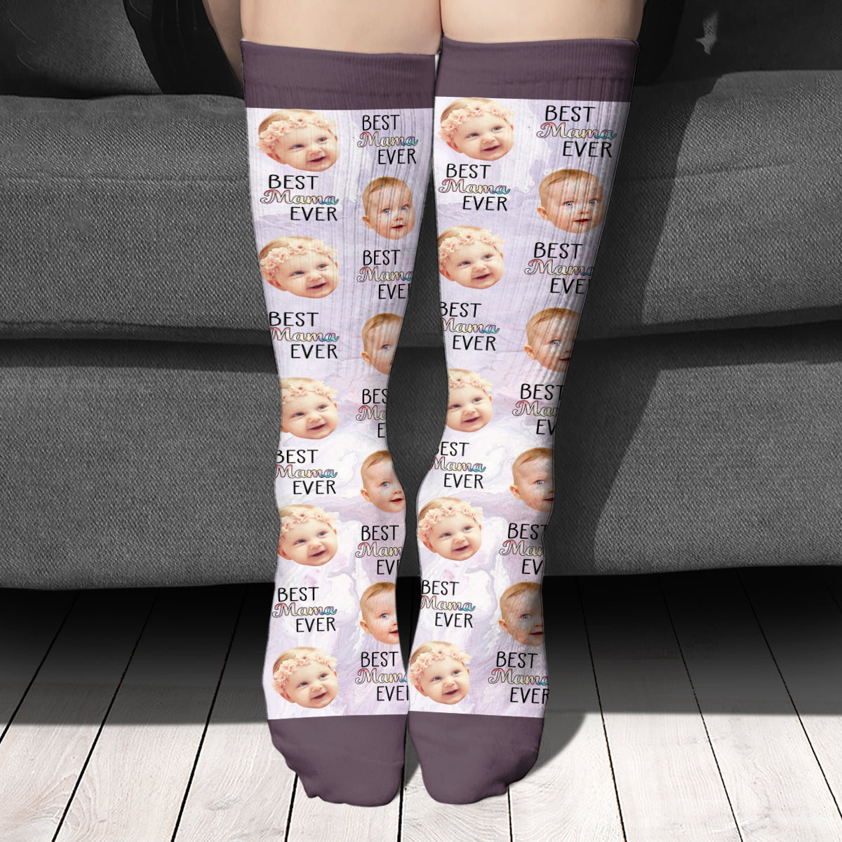 Die beste Oma der Welt – Geschenk für Mama, Tante – Personalisierte Socken