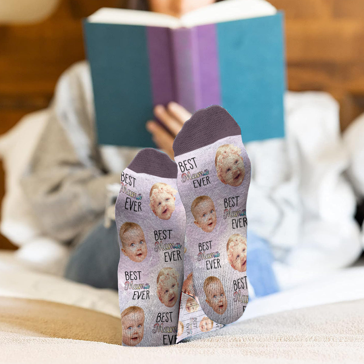Die beste Oma der Welt – Geschenk für Mama, Tante – Personalisierte Socken