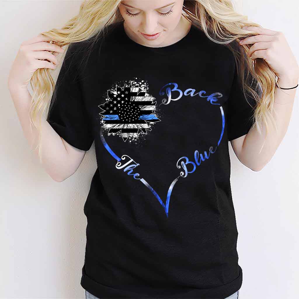 Blue Line – Polizeibeamten-T-Shirt und Hoodie 062021