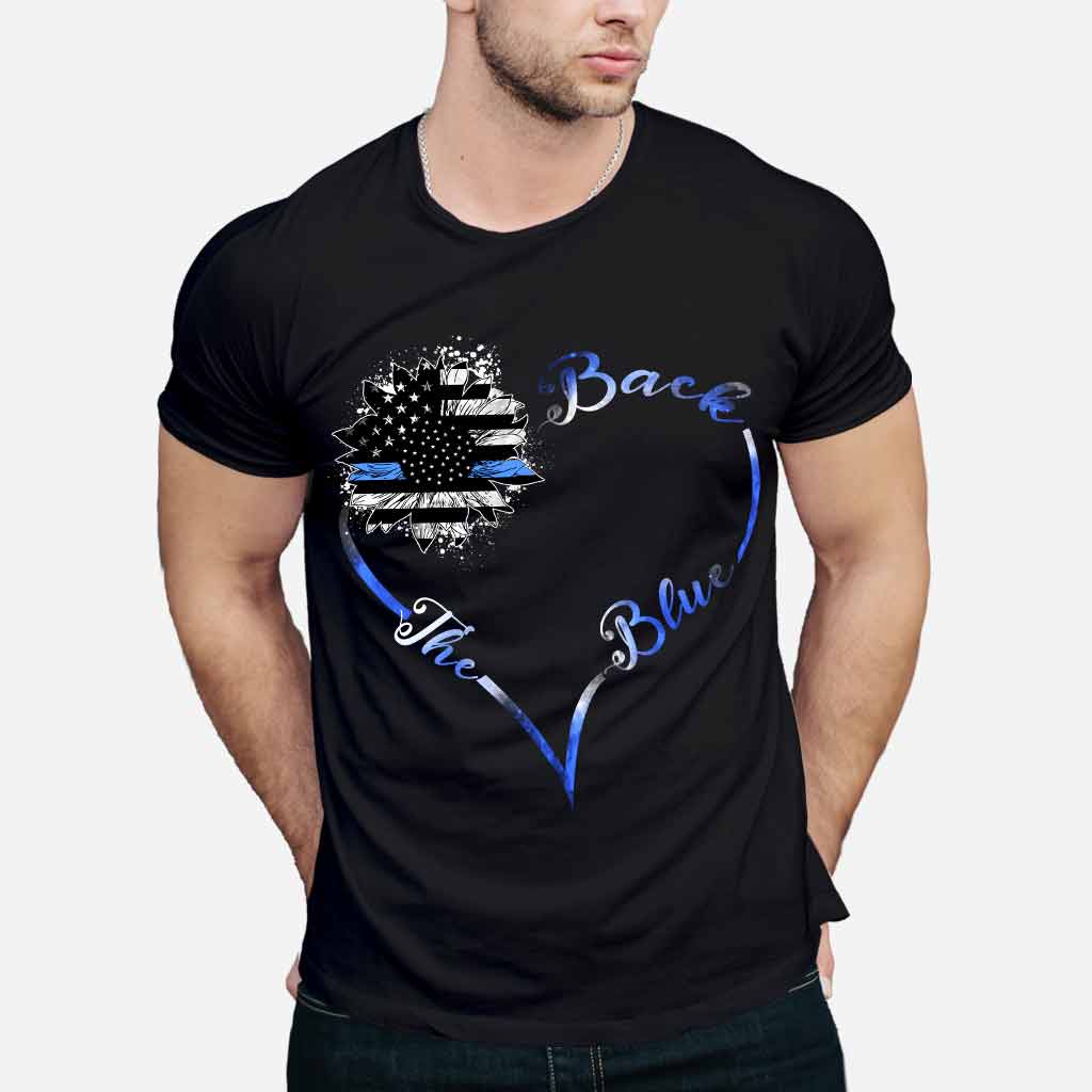 Blue Line – Polizeibeamten-T-Shirt und Hoodie 062021