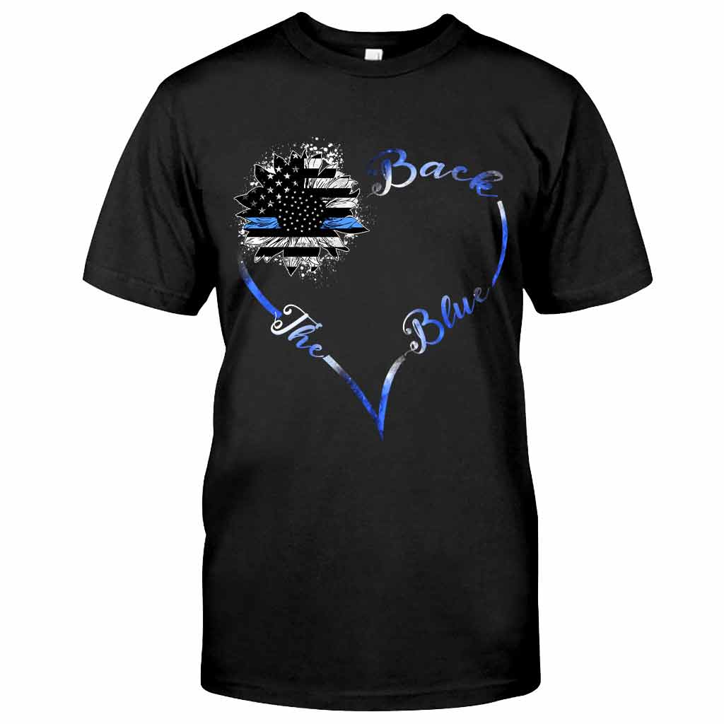 Blue Line – Polizeibeamten-T-Shirt und Hoodie 062021