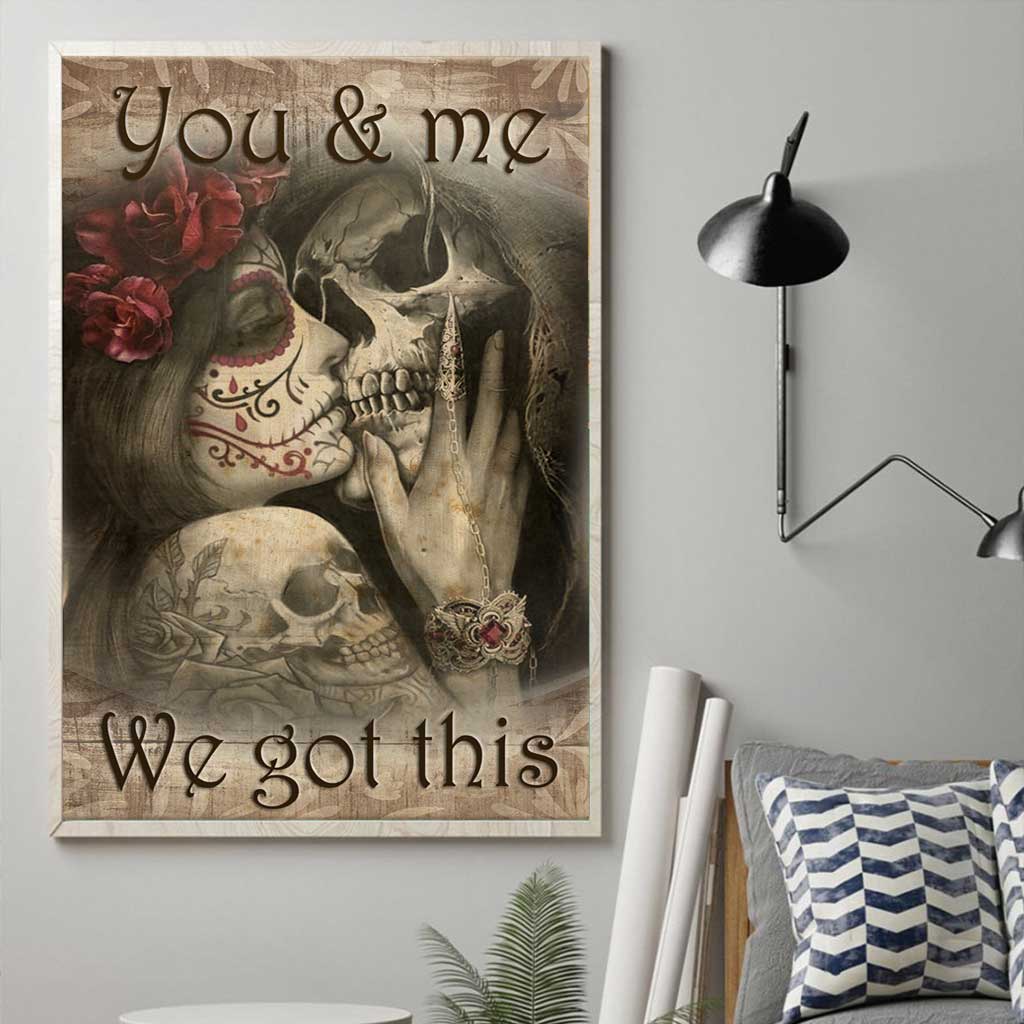 Du und ich – Totenkopf-Poster 062021