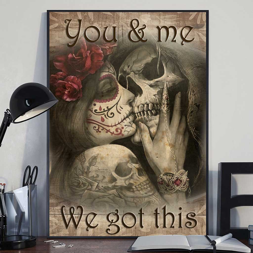 Du und ich – Totenkopf-Poster 062021