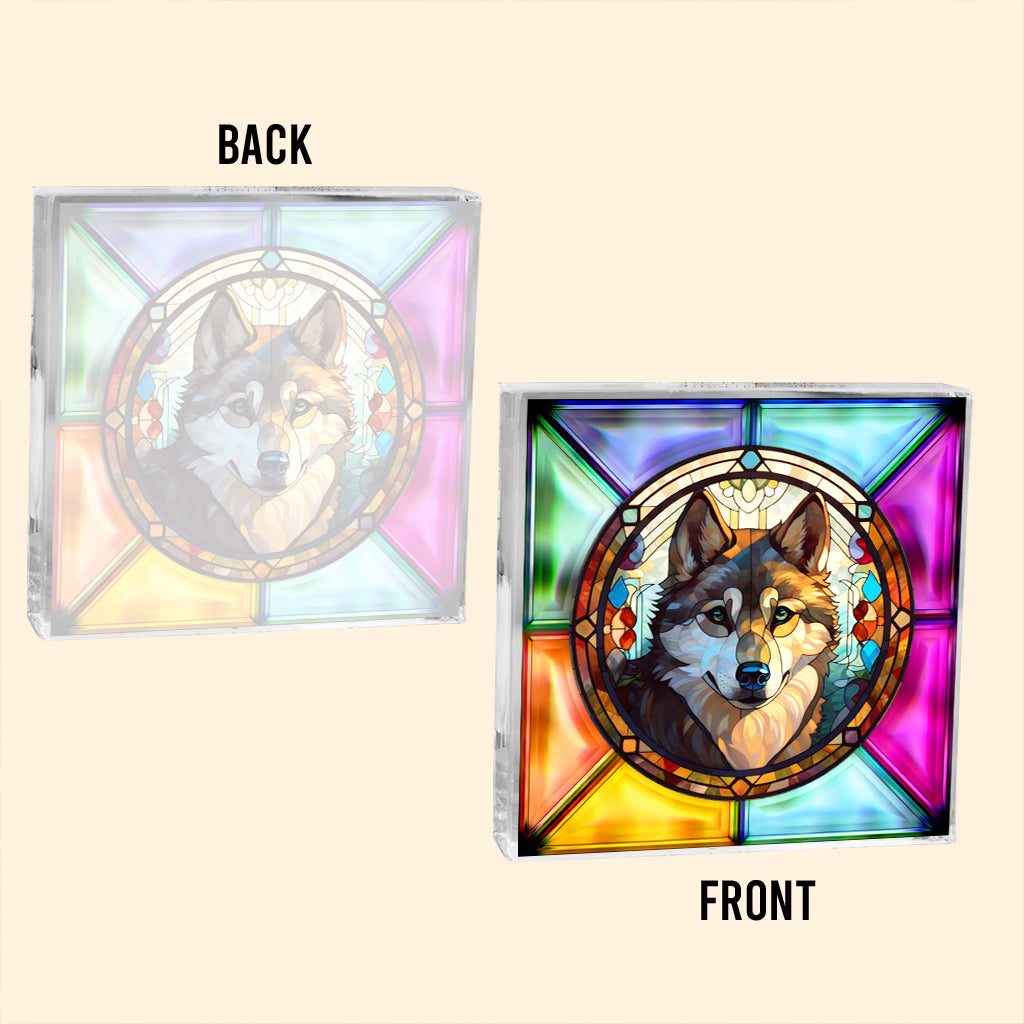 Lovely Paws – Personalisierte Acrylplakette in Hundeform