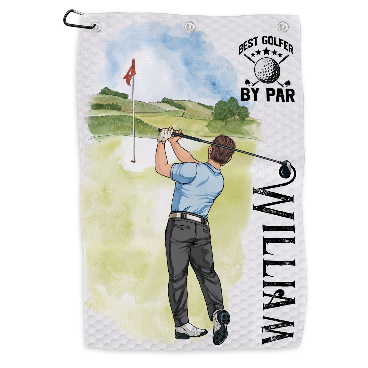 My Lucky Golf Cap - Personalized Golf Golf Towel