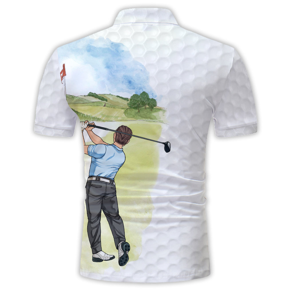 Mein Glücksgolfshirt – Personalisiertes Golfpoloshirt