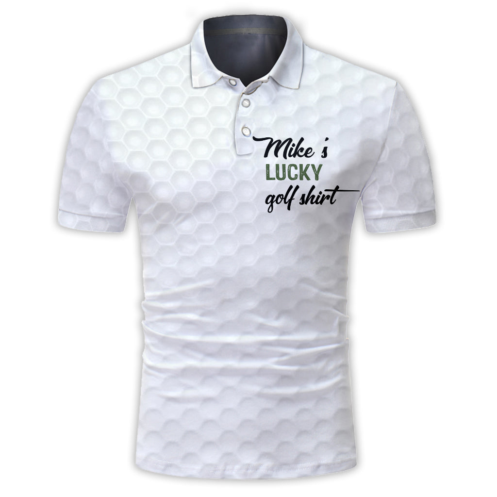 Mein Glücksgolfshirt – Personalisiertes Golfpoloshirt