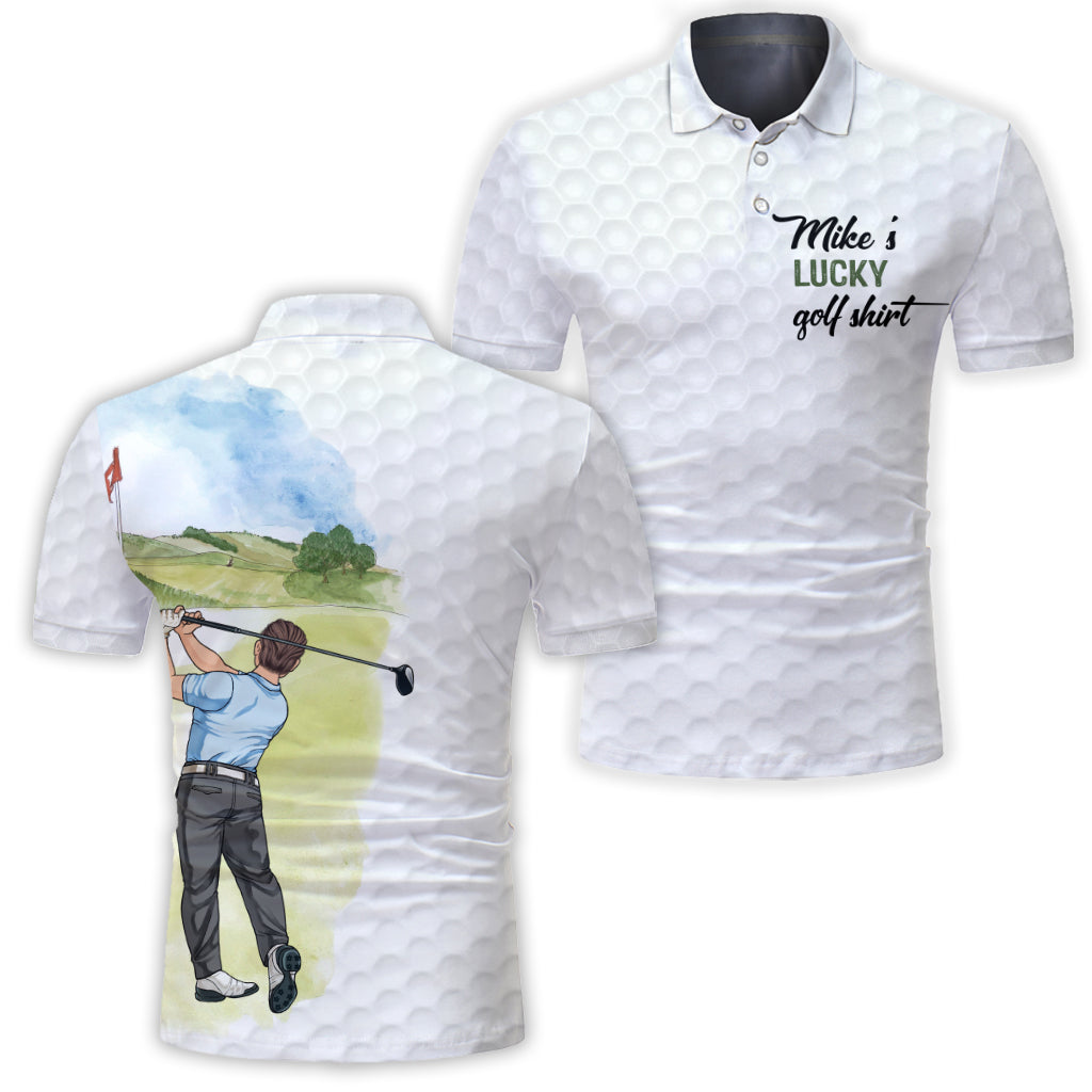 Mein Glücksgolfshirt – Personalisiertes Golfpoloshirt