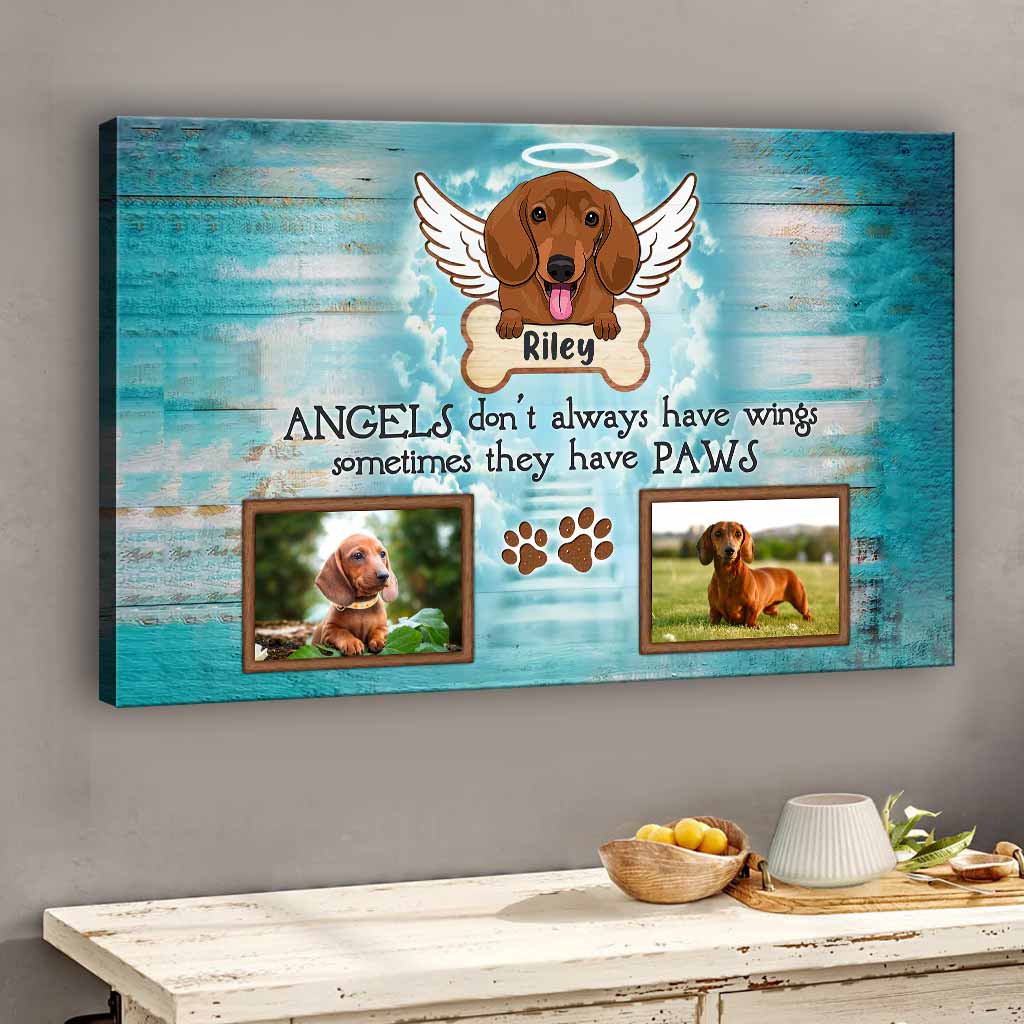 Ich sag's dir – personalisierte Hundeleinwand und Poster