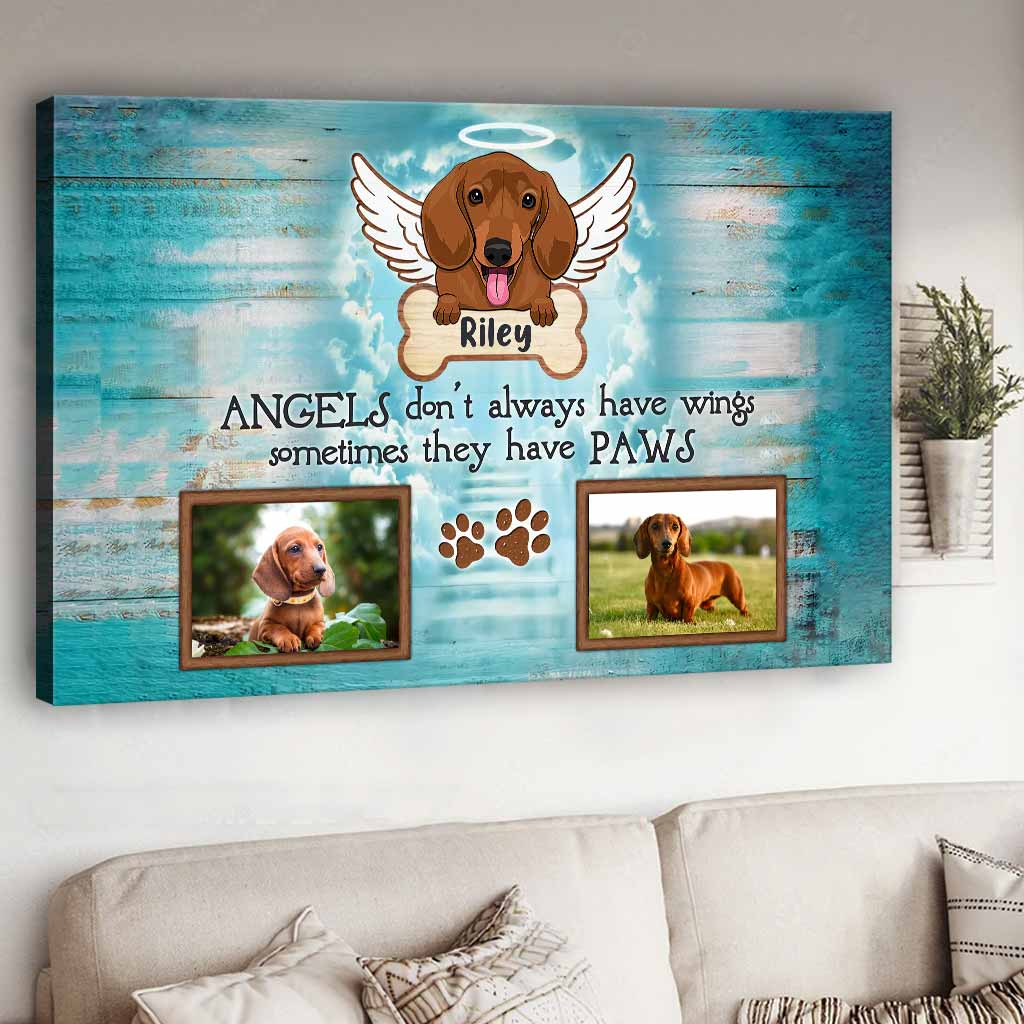 Ich sag's dir – personalisierte Hundeleinwand und Poster
