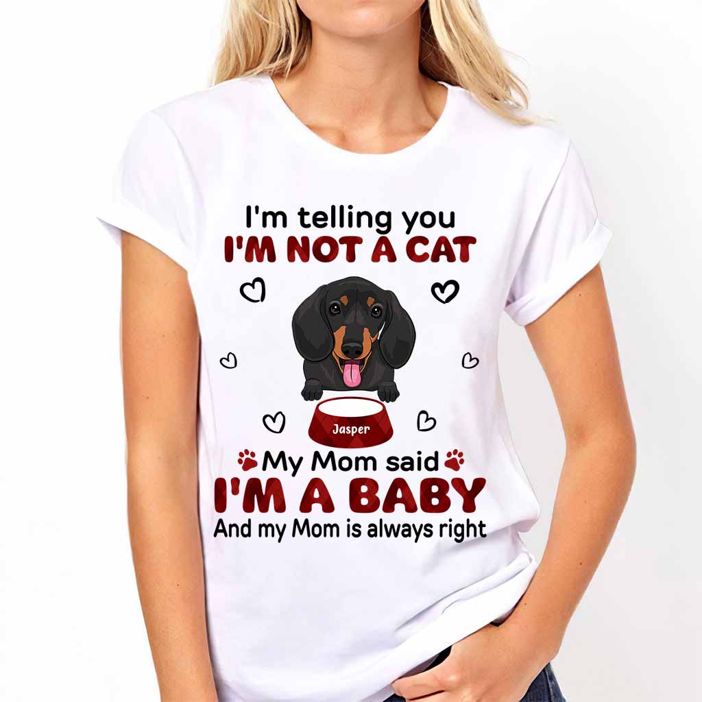 Ich sag's dir – personalisiertes Hunde-T-Shirt und Hoodie