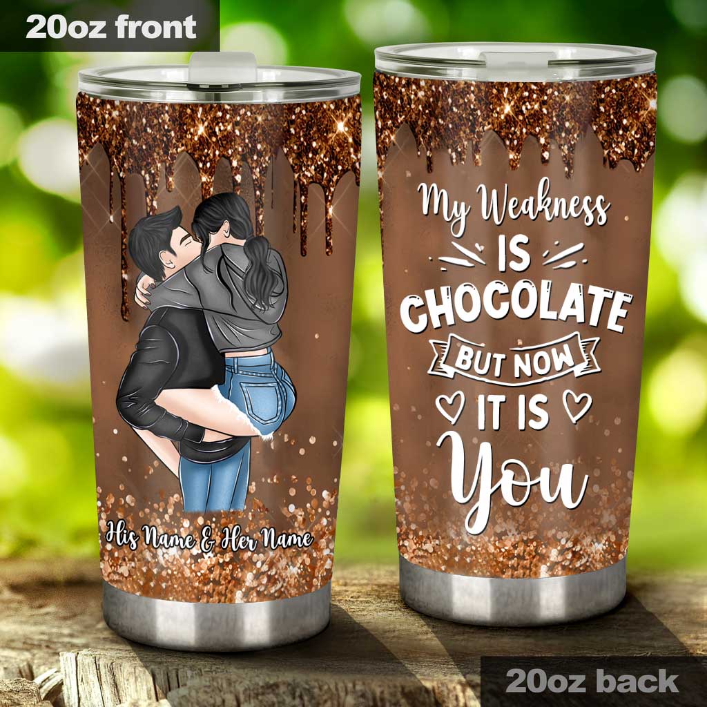 Perfect Idiot - Personalized Couple Couple Tumbler