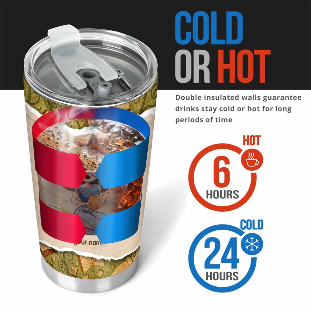 Und sie lebte glücklich bis an ihr Lebensende – personalisierter Buchbecher