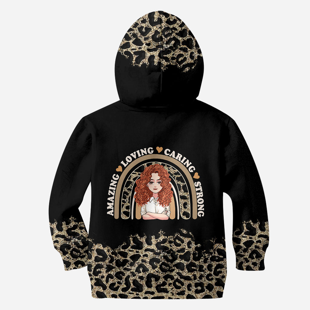 Mom Loving - Personalized Mother's Day Mother Hoodie and Leggings