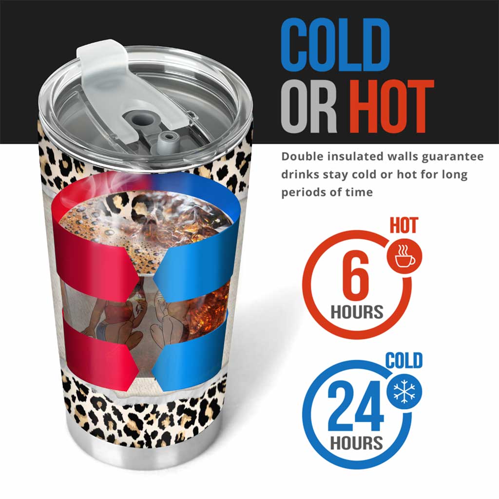 Freunde und Alkohol – der Kitt, der das Chaos zusammenhält – personalisierter Bestie-Becher