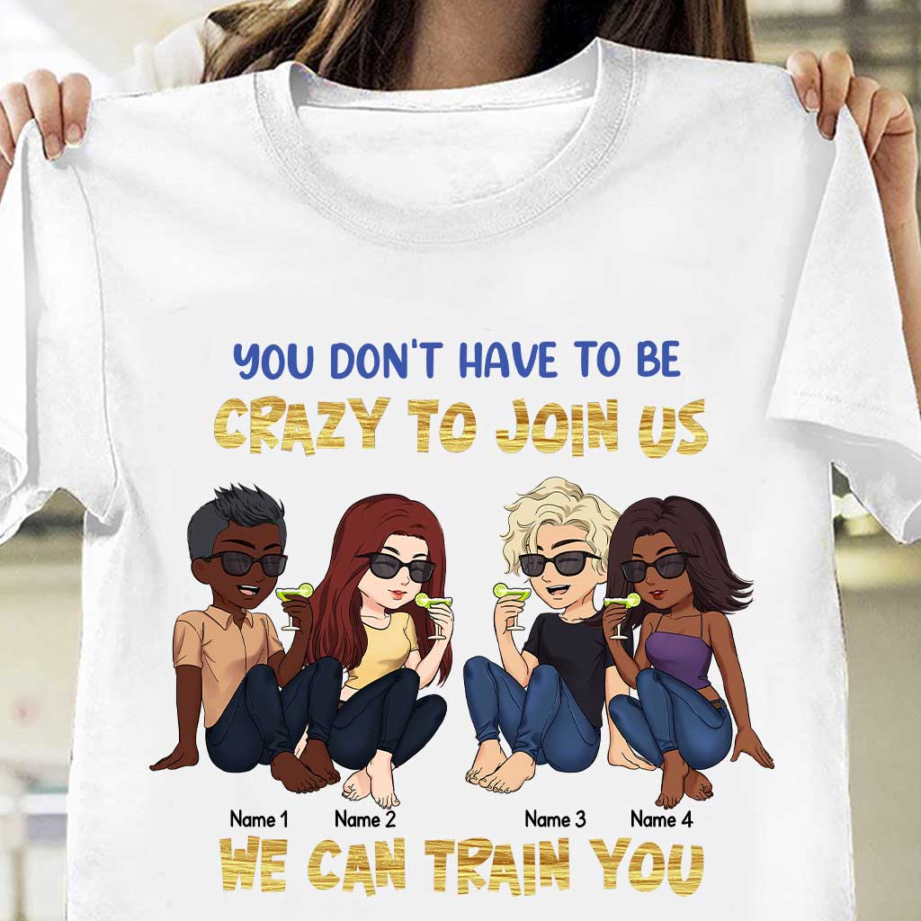 Beste Freundinnen sind die Schwestern, die wir uns selbst aussuchen – Geschenk für die beste Freundin – Personalisiertes T-Shirt und Hoodie