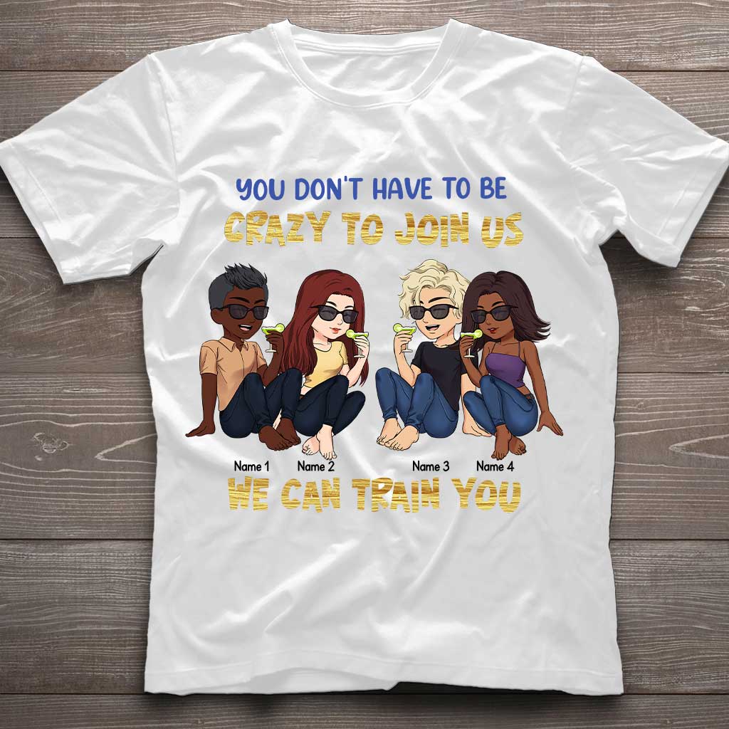 Beste Freundinnen sind die Schwestern, die wir uns selbst aussuchen – Geschenk für die beste Freundin – Personalisiertes T-Shirt und Hoodie