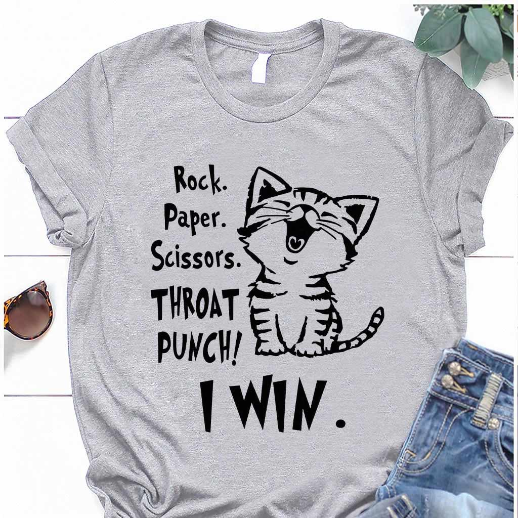 Rock Paper - Katzen-T-Shirt und Hoodie 062021