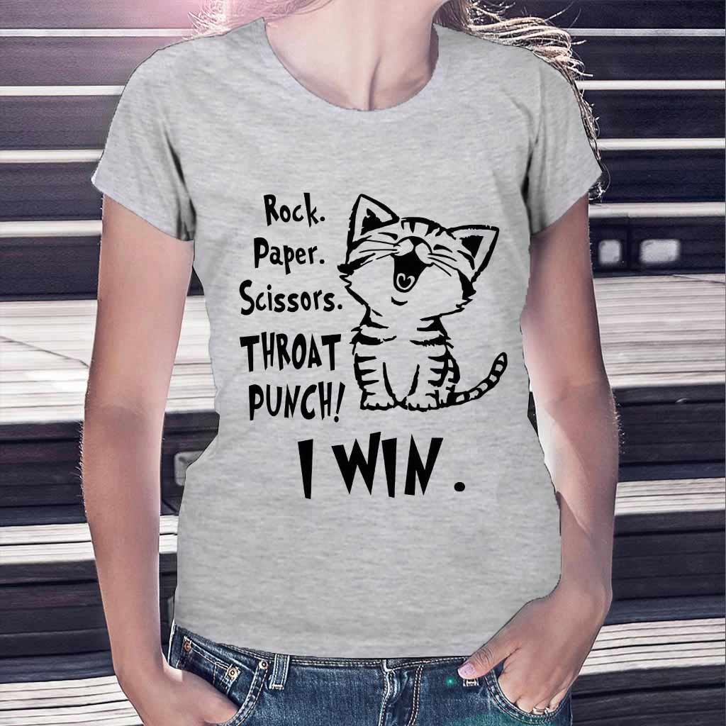 Rock Paper - Katzen-T-Shirt und Hoodie 062021