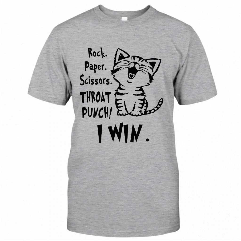 Rock Paper - Katzen-T-Shirt und Hoodie 062021