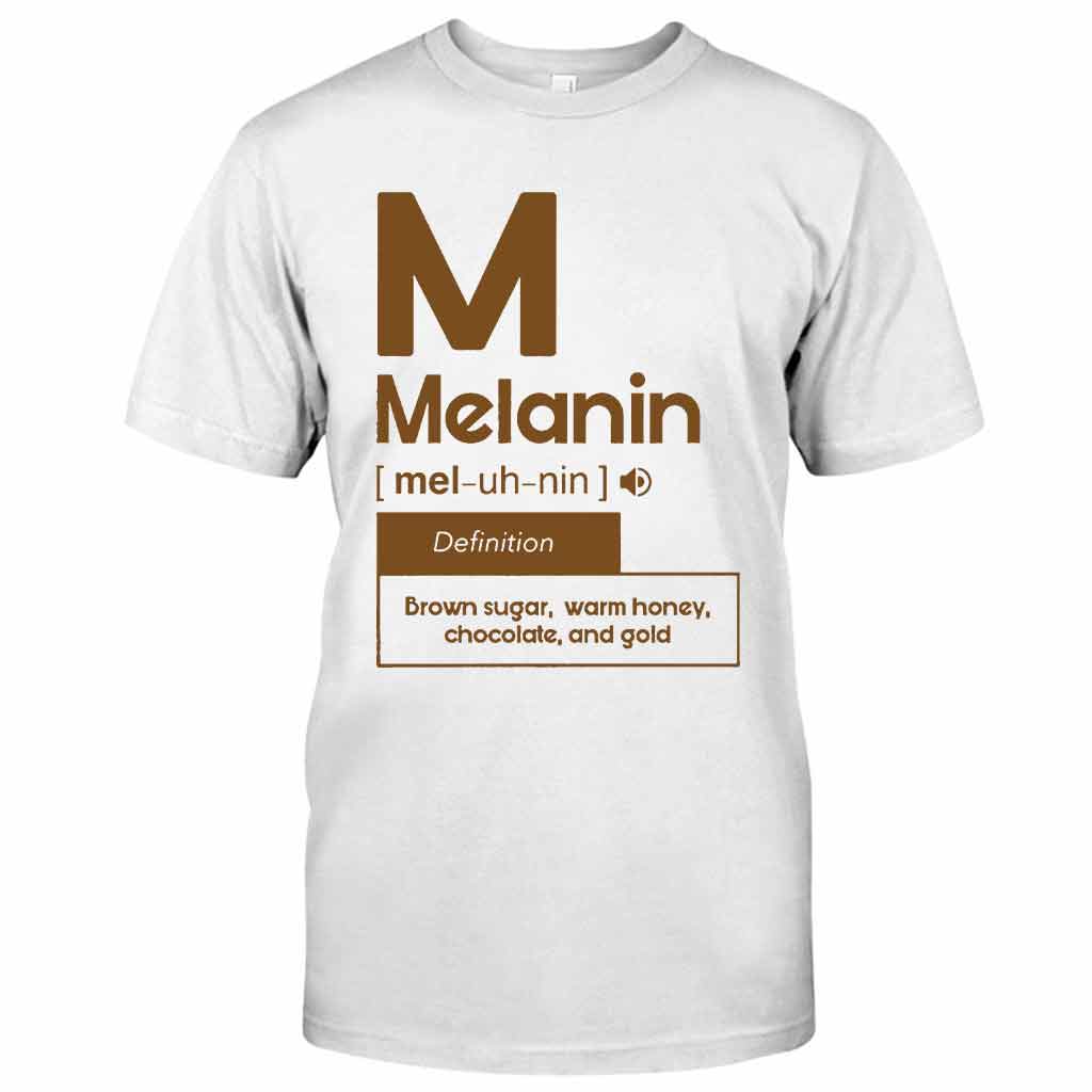 Melanin – T-Shirt und Hoodie für Afroamerikaner 062021