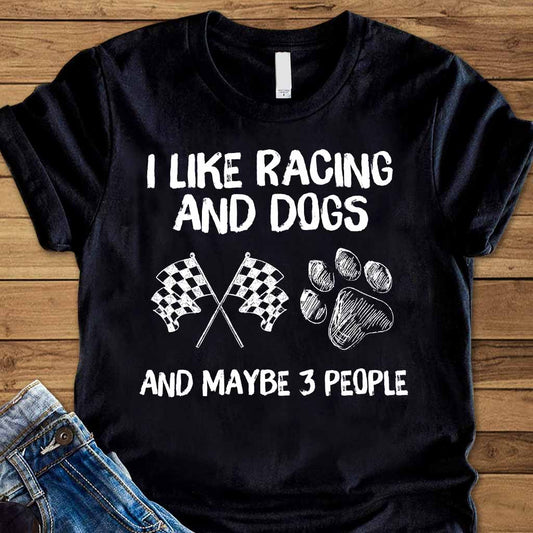 Ich mag Rennsport T-Shirt und Hoodie 062021