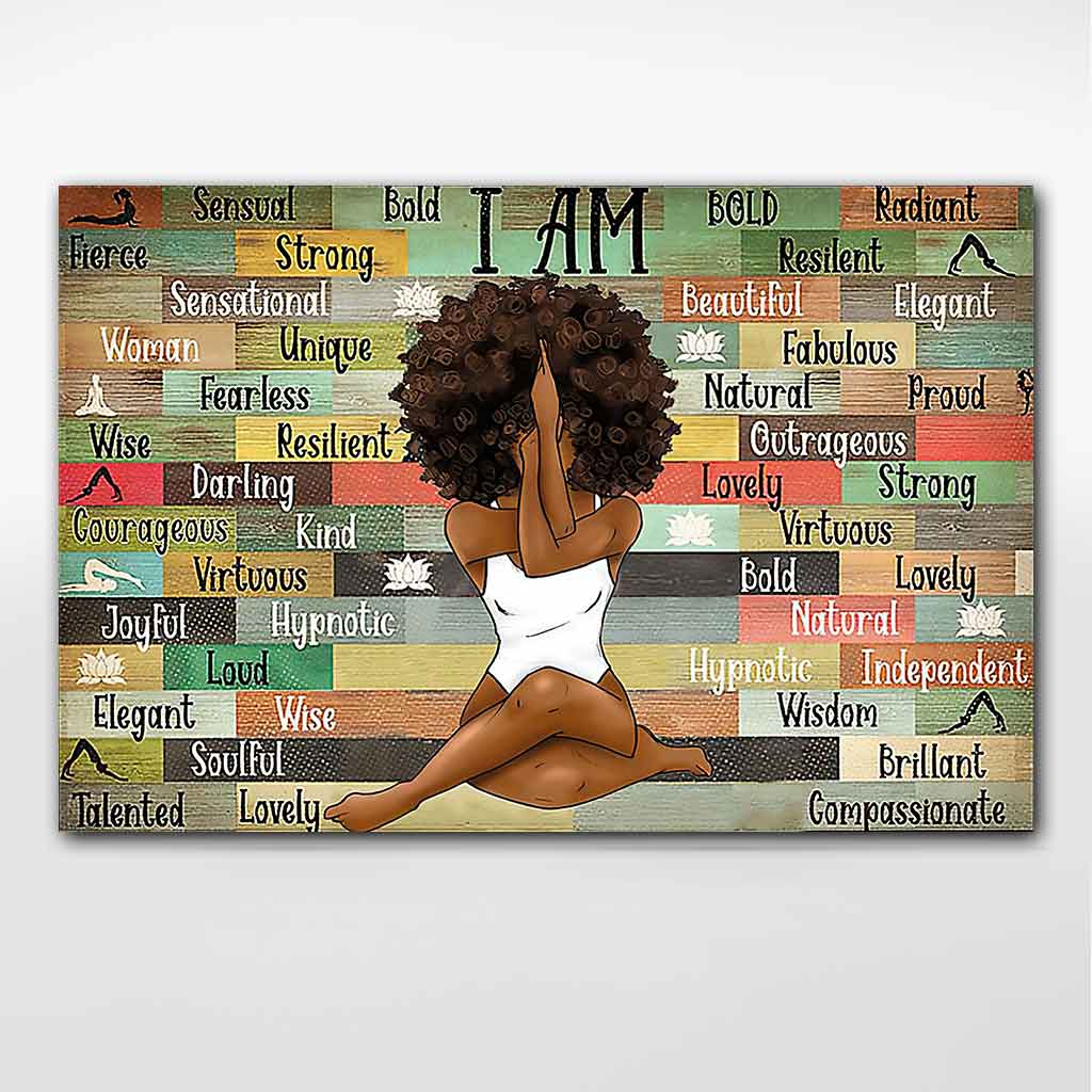 Ich bin - Afroamerikaner (Poster 062021)
