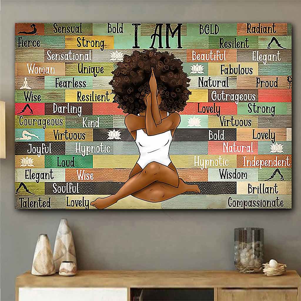 Ich bin - Afroamerikaner (Poster 062021)