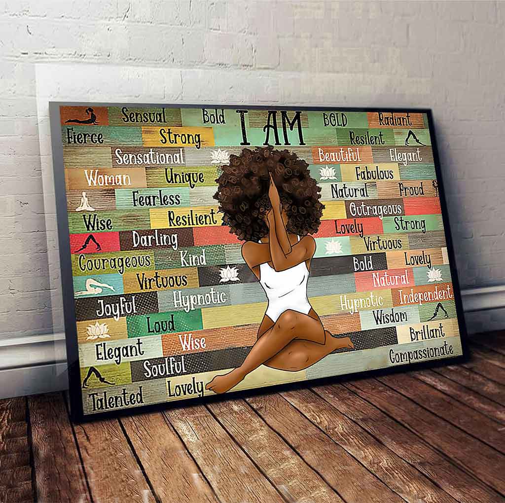 Ich bin - Afroamerikaner (Poster 062021)