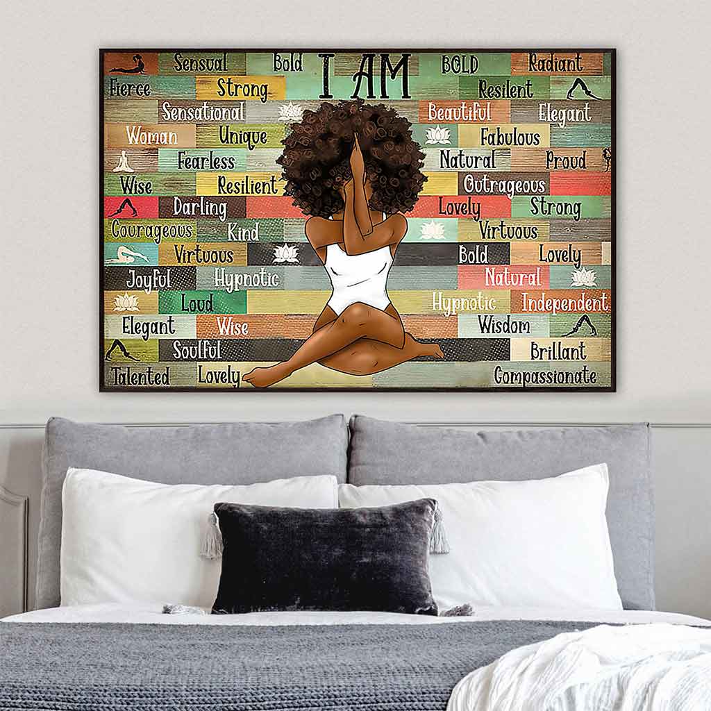 Ich bin - Afroamerikaner (Poster 062021)