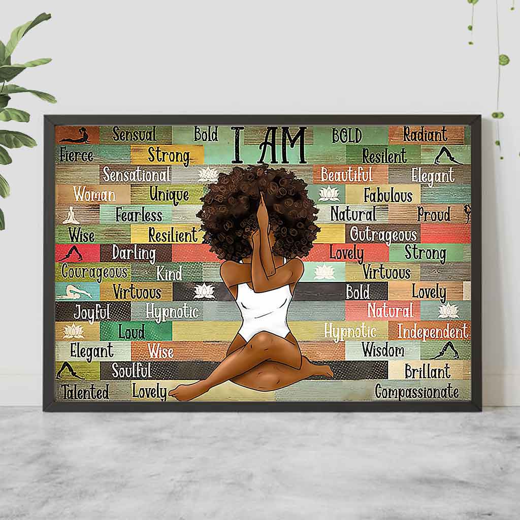 Ich bin - Afroamerikaner (Poster 062021)