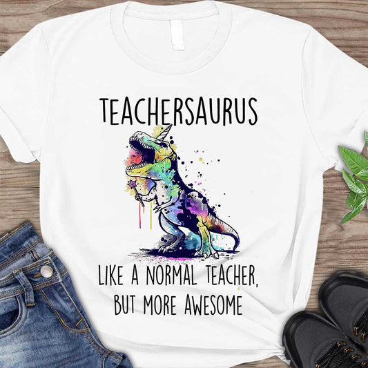 Teachersaurus T-Shirt und Hoodie 062021