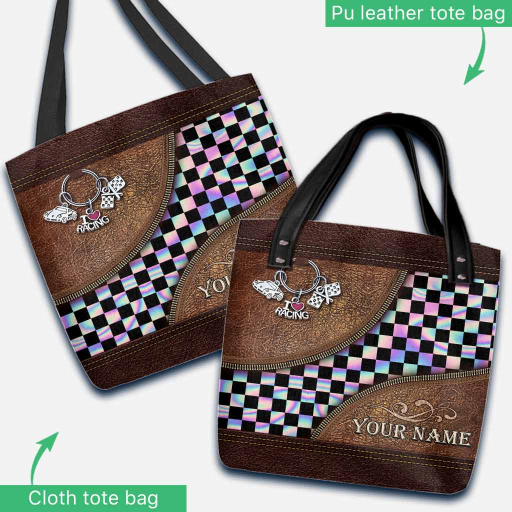 Racing Girls Personalized Tote Bag 062021