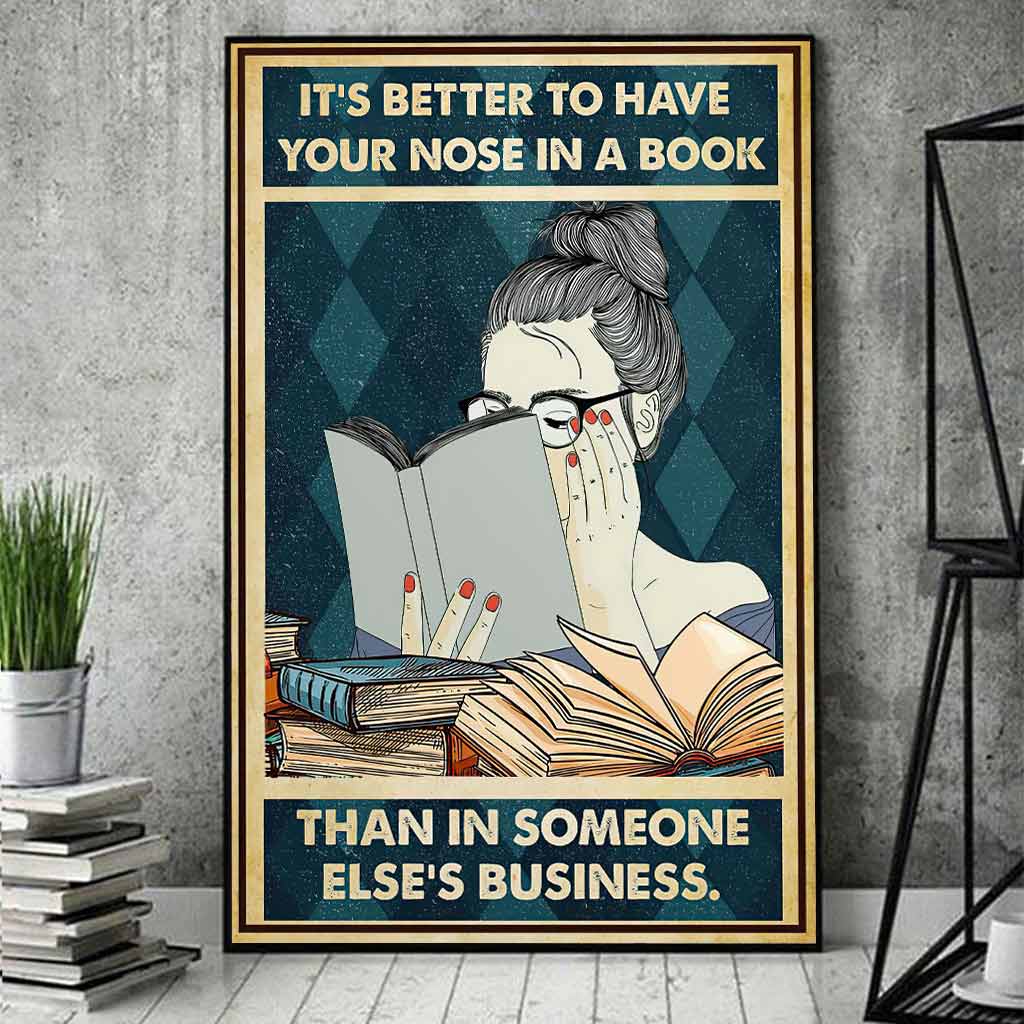 Poster „Die Nase im Buch“ 062021