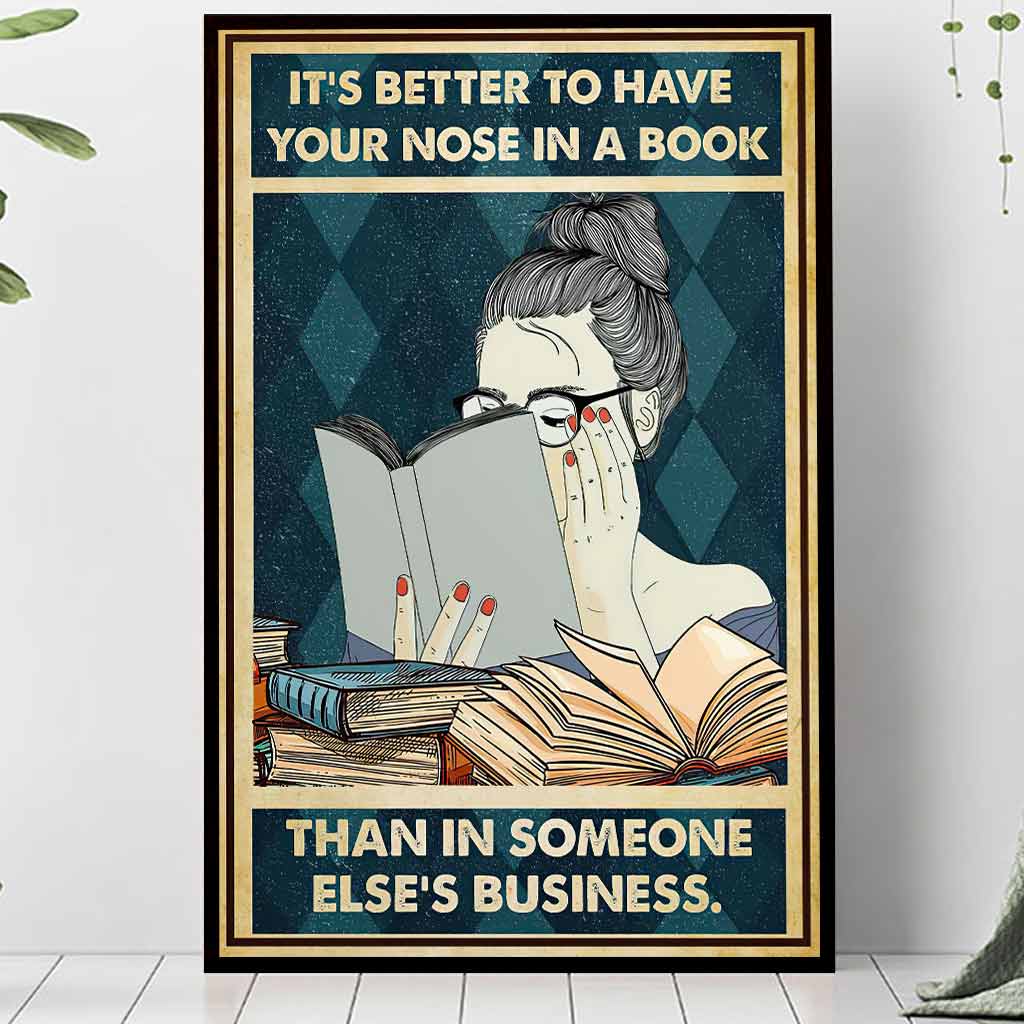 Poster „Die Nase im Buch“ 062021