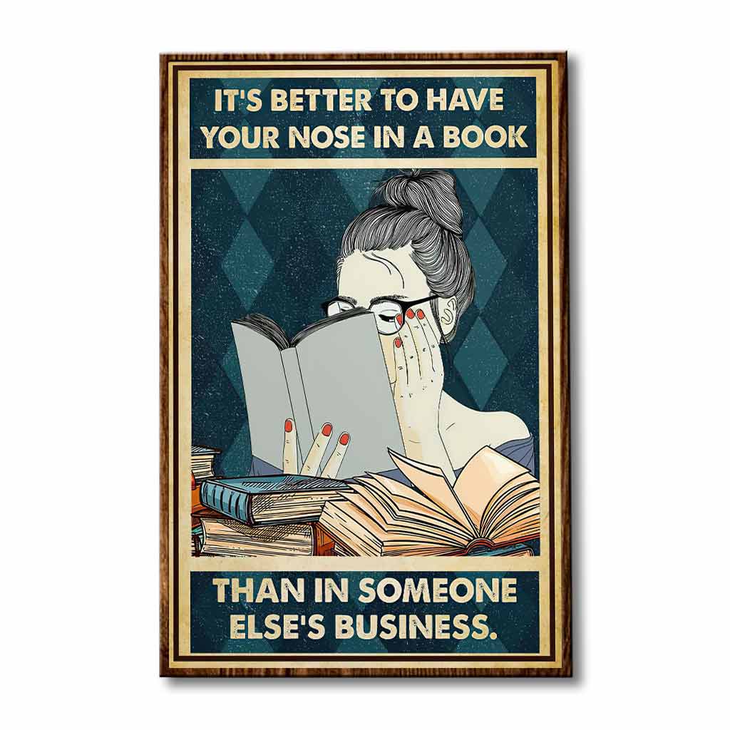 Poster „Die Nase im Buch“ 062021