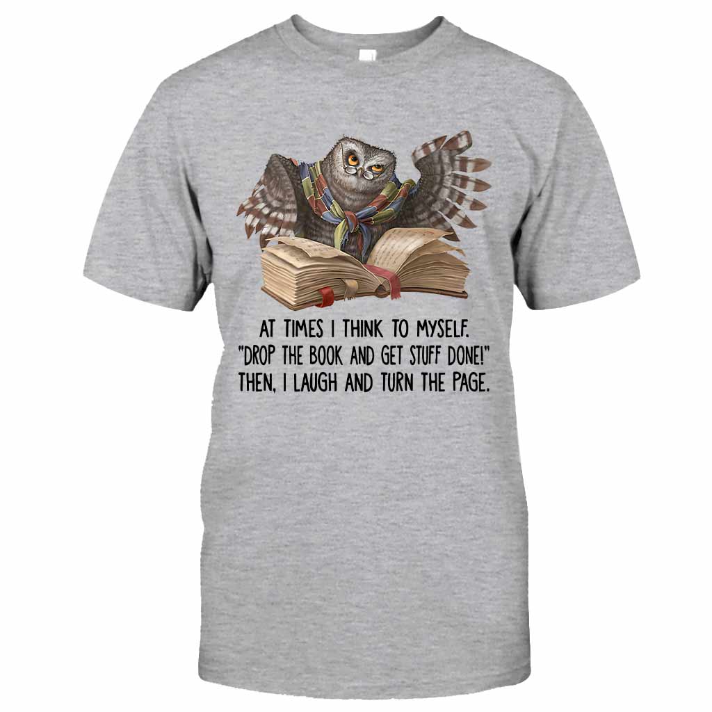 Turn The Page – Buch-T-Shirt und Hoodie 062021