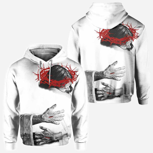 In den Armen des Herrn – Gott überall T-Shirt und Hoodie 062021