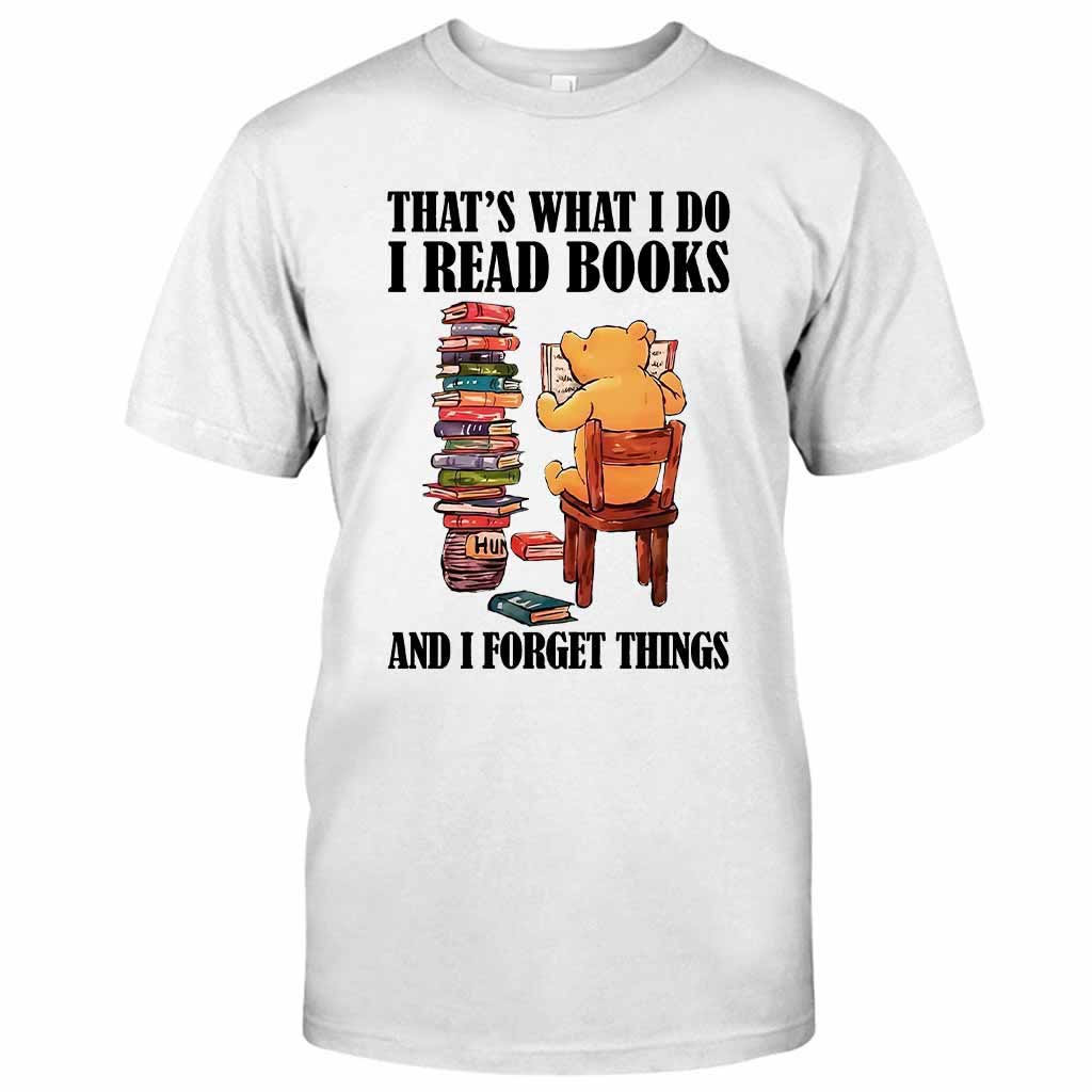 Forget Things – Buch-T-Shirt und Hoodie 062021