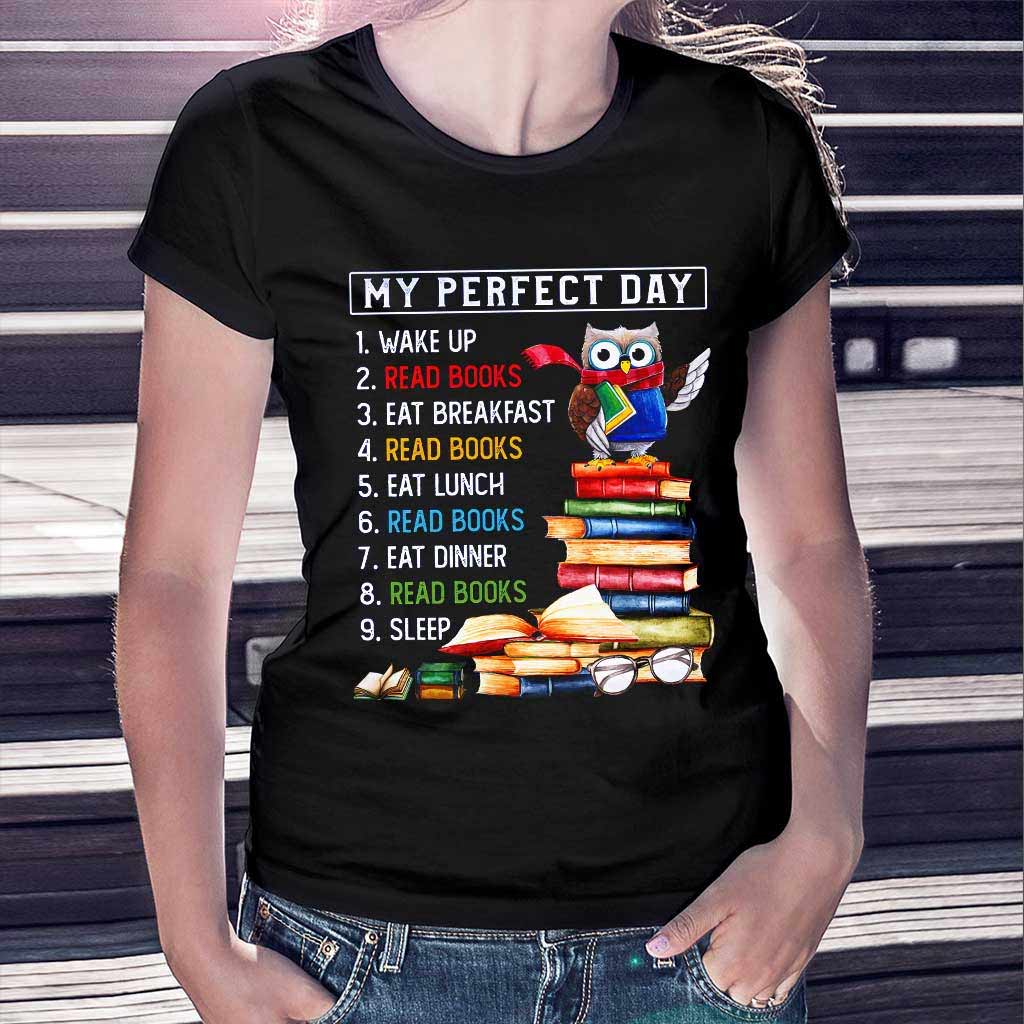 Mein perfekter Tag – Buch-T-Shirt und Hoodie 062021