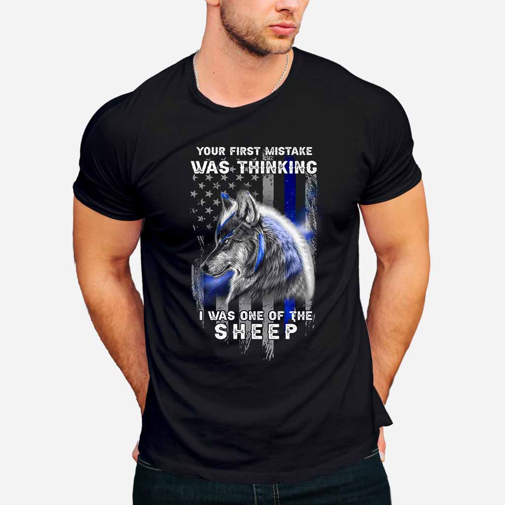 Dein erster Fehler – Polizeibeamten-T-Shirt und Hoodie 062021