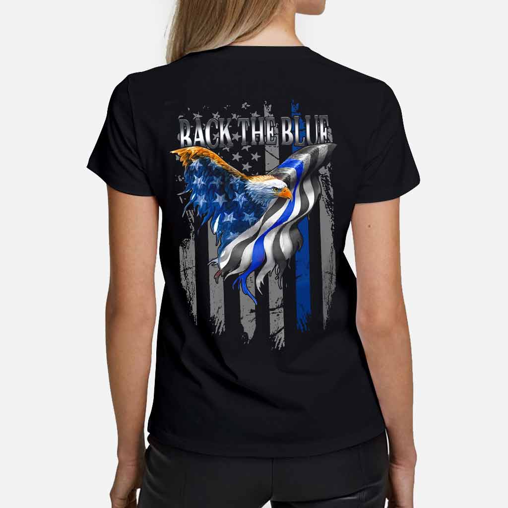Blue Line – Polizeibeamten-T-Shirt und Hoodie 0621