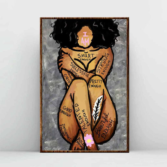 Schwarze Königin – Poster für Afroamerikaner 06/2021