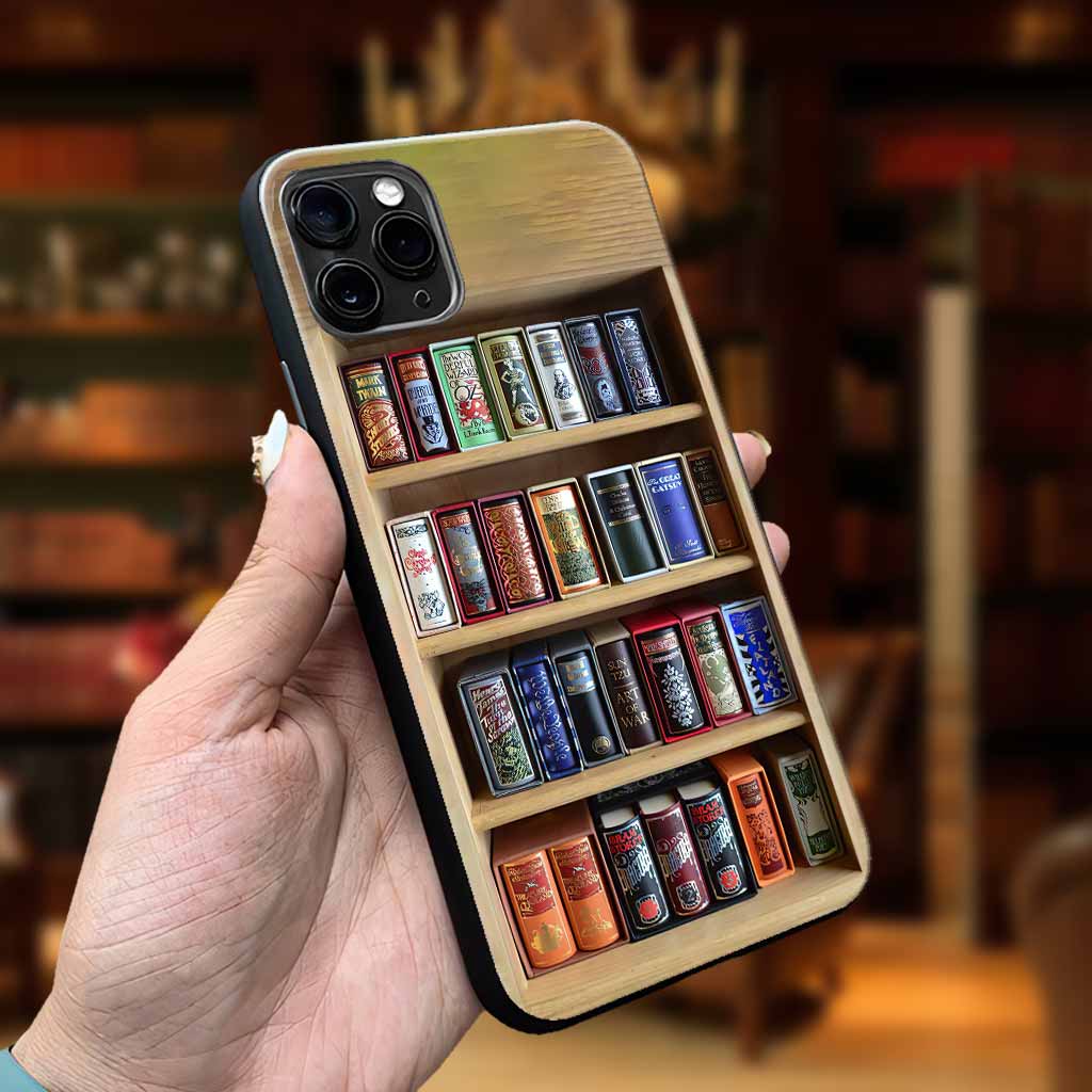 I Read Books And I Know Things - Book Phone Case