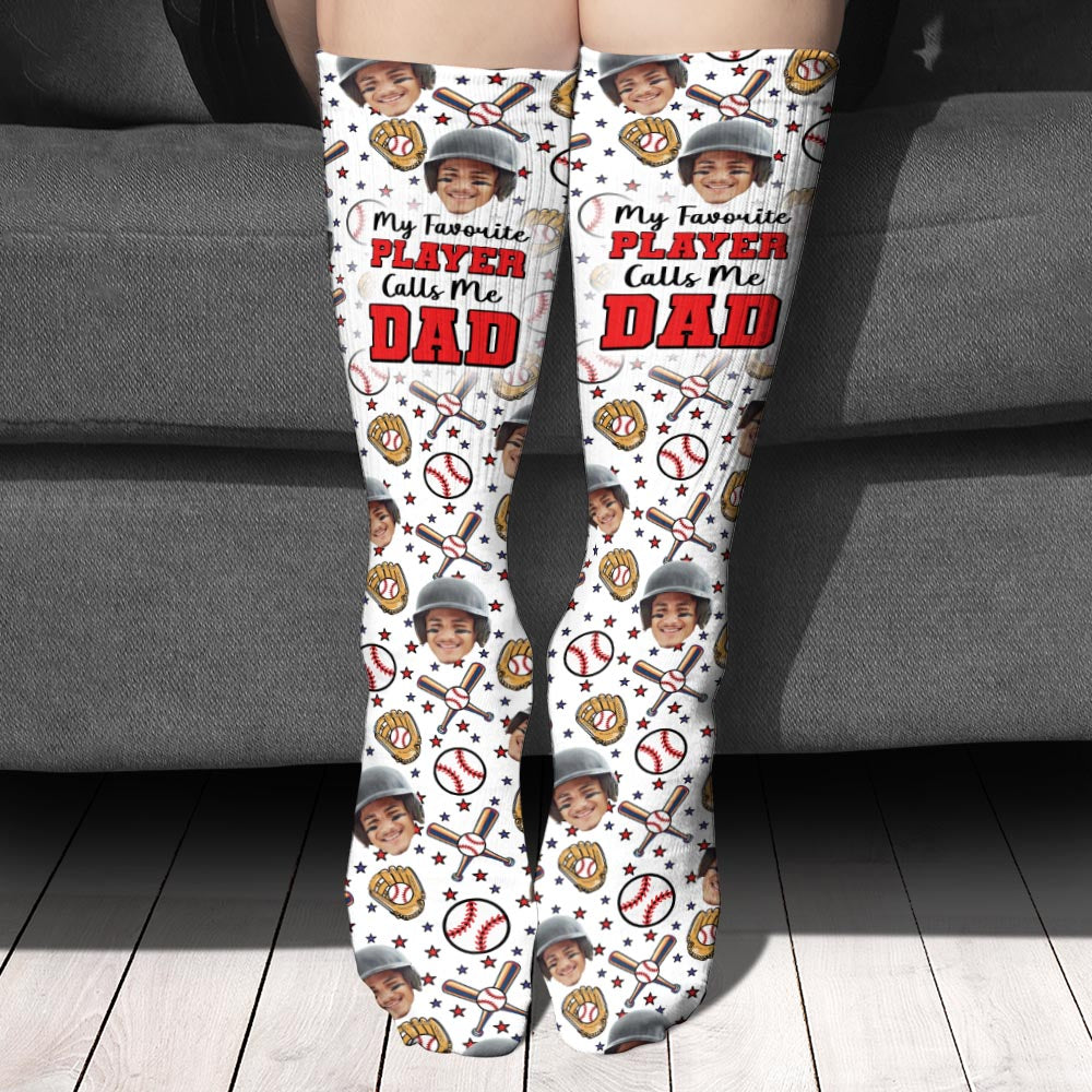 Mein Lieblingsspieler – personalisierte Baseballsocken