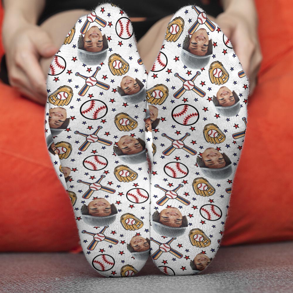 Mein Lieblingsspieler – personalisierte Baseballsocken