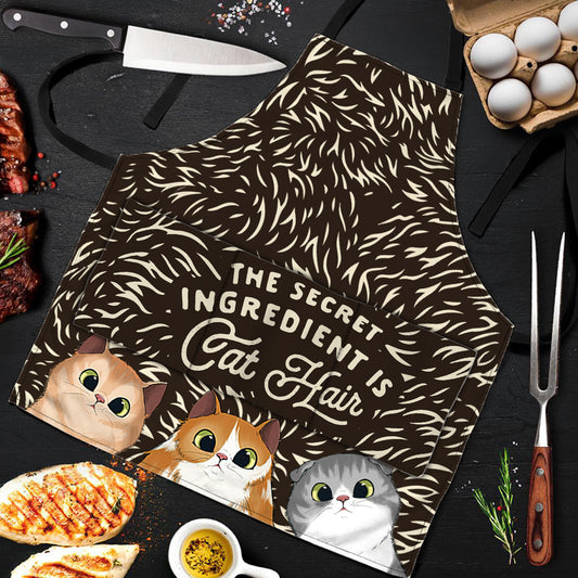 Secret Ingredient Cat Hair - Personalized Baking Apron